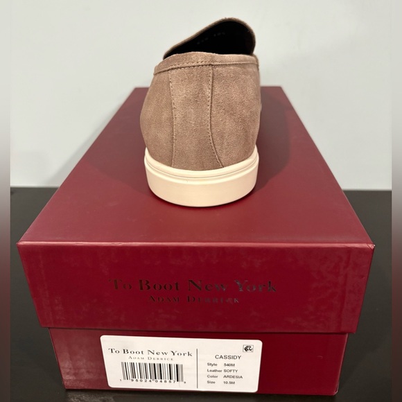 To Boot New York Cassidy Moc Toe Loafer | Colot Ardesia | size 10.5